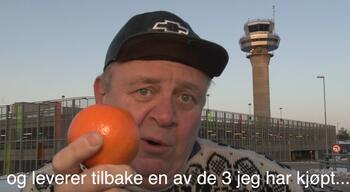Arnstein Brein leverer tilbake 1 appelsin